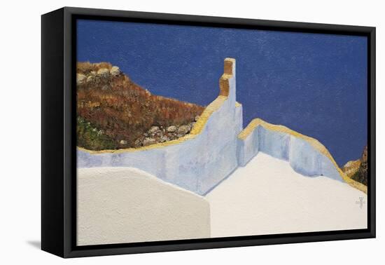 Santorini I, 2010-Trevor Neal-Framed Premier Image Canvas