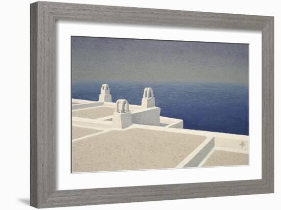 Santorini II, 2010-Trevor Neal-Framed Giclee Print