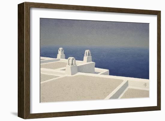 Santorini II, 2010-Trevor Neal-Framed Giclee Print