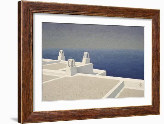 Santorini II, 2010-Trevor Neal-Framed Giclee Print