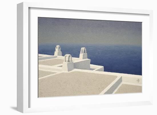 Santorini II, 2010-Trevor Neal-Framed Giclee Print