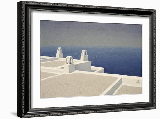 Santorini II, 2010-Trevor Neal-Framed Giclee Print