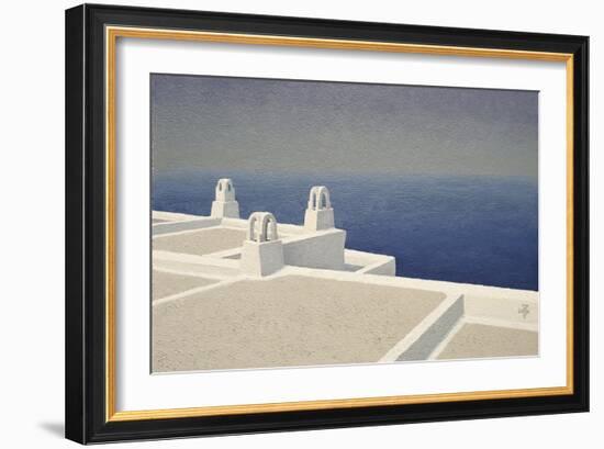 Santorini II, 2010-Trevor Neal-Framed Giclee Print