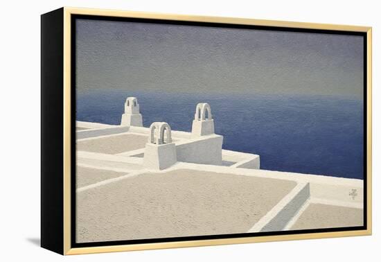 Santorini II, 2010-Trevor Neal-Framed Premier Image Canvas