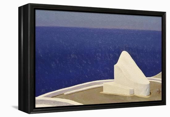 Santorini IIII, 2010-Trevor Neal-Framed Premier Image Canvas