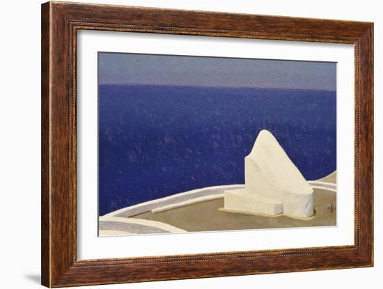 Santorini IIII, 2010-Trevor Neal-Framed Giclee Print