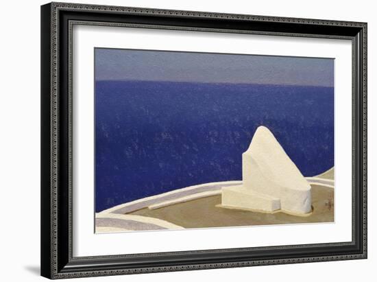 Santorini IIII, 2010-Trevor Neal-Framed Giclee Print