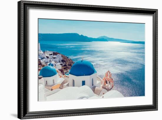 Santorini Island,Greece-anastasios71-Framed Photographic Print