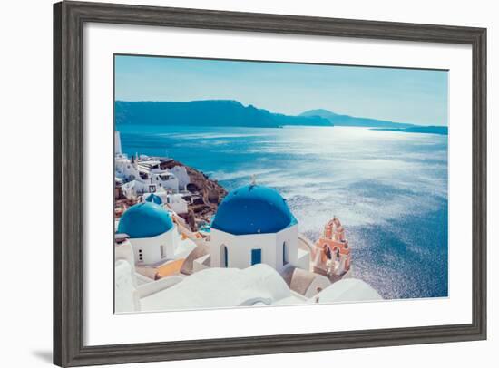 Santorini Island,Greece-anastasios71-Framed Photographic Print