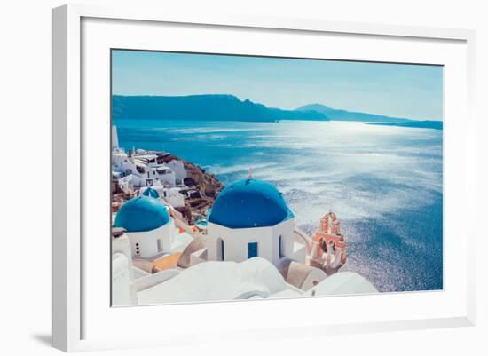 Santorini Island,Greece-anastasios71-Framed Photographic Print