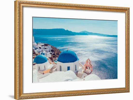 Santorini Island,Greece-anastasios71-Framed Photographic Print
