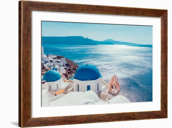 Santorini Island,Greece-anastasios71-Framed Photographic Print