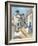 Santorini View II-Silvia Vassileva-Framed Art Print