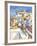 Santorini-Luigi Florio-Framed Art Print