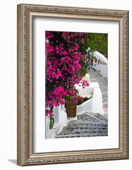 Santorini-mikdam-Framed Photographic Print