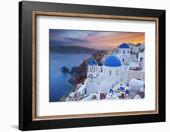 Santorini.-rudi1976-Framed Photographic Print