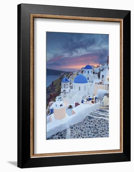 Santorini.-rudi1976-Framed Photographic Print