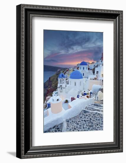 Santorini.-rudi1976-Framed Photographic Print