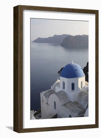 Santorini-Chris Bliss-Framed Photographic Print