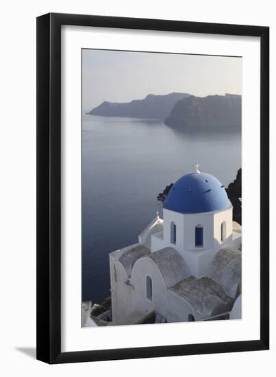 Santorini-Chris Bliss-Framed Photographic Print