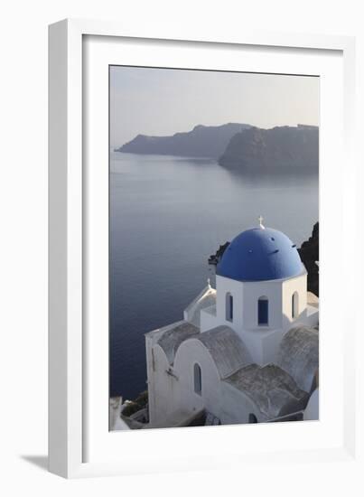 Santorini-Chris Bliss-Framed Photographic Print