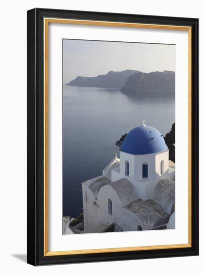 Santorini-Chris Bliss-Framed Photographic Print