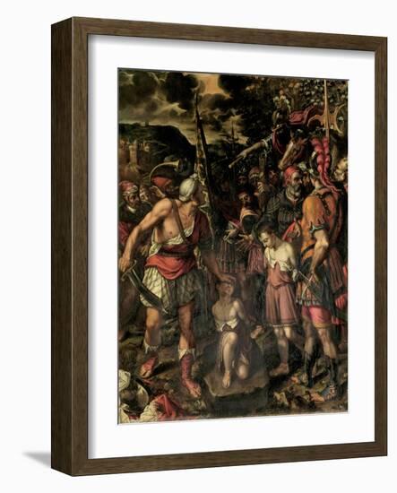 Santos Ninos Justo Y Pastor-Alonso Sanchez Coello-Framed Giclee Print