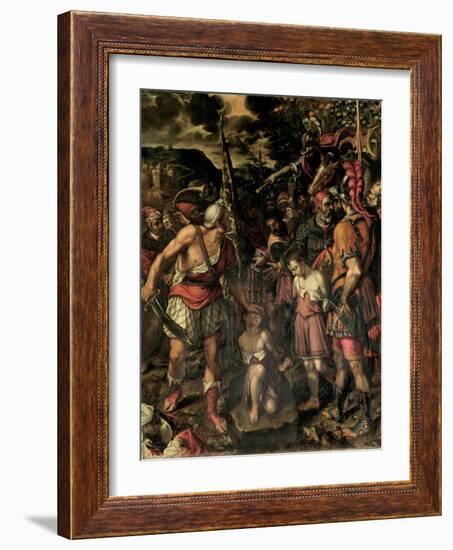 Santos Ninos Justo Y Pastor-Alonso Sanchez Coello-Framed Giclee Print