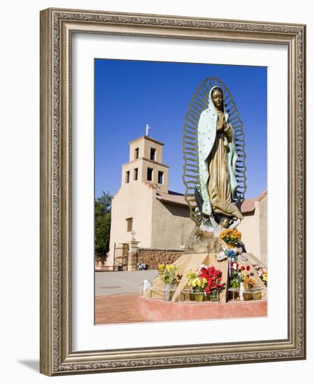 Santuario De Guadalupe Church, Santa Fe, New Mexico, United States of America, North America-Richard Cummins-Framed Photographic Print