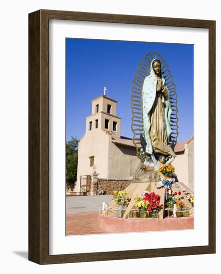 Santuario De Guadalupe Church, Santa Fe, New Mexico, United States of America, North America-Richard Cummins-Framed Photographic Print