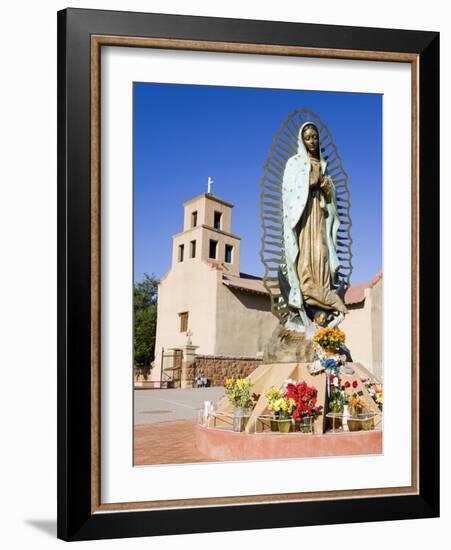 Santuario De Guadalupe Church, Santa Fe, New Mexico, United States of America, North America-Richard Cummins-Framed Photographic Print