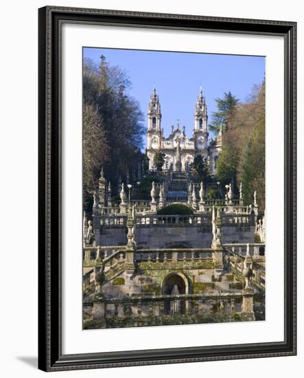 Santuario Nossa Senhora Dos Remedios, UNESCO World Heritage Site, Lamego, Portugal , Europe-Michael Runkel-Framed Photographic Print