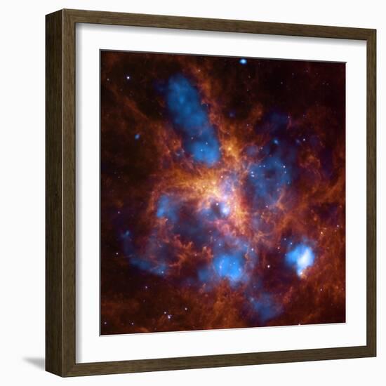 SAO: 30 Doradus-null-Framed Photographic Print