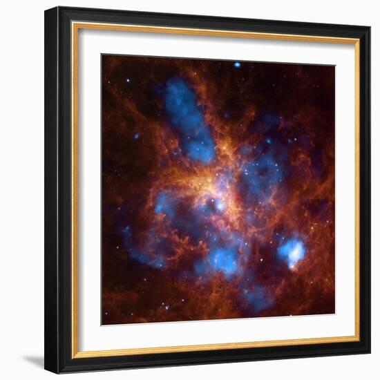 SAO: 30 Doradus-null-Framed Photographic Print