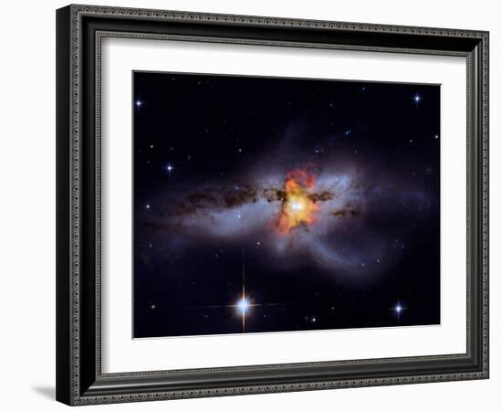 SAO: Black Holes Go Mano A Mano: NGC 6240-null-Framed Photographic Print