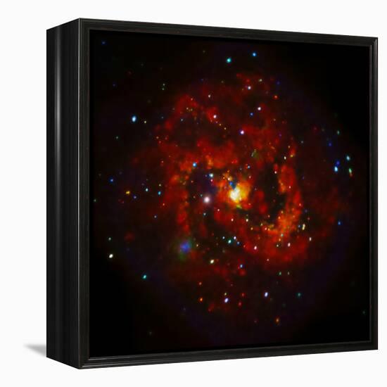 SAO: M83 Spiral Galaxy-null-Framed Premier Image Canvas