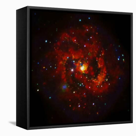 SAO: M83 Spiral Galaxy-null-Framed Premier Image Canvas