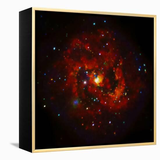 SAO: M83 Spiral Galaxy-null-Framed Premier Image Canvas