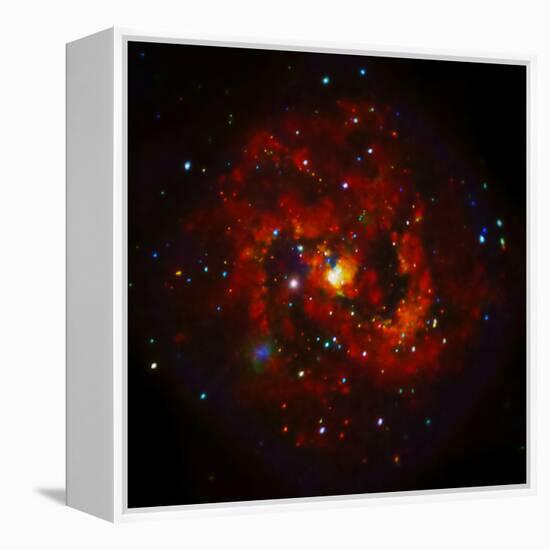 SAO: M83 Spiral Galaxy-null-Framed Premier Image Canvas