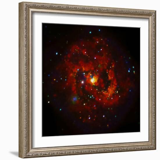 SAO: M83 Spiral Galaxy-null-Framed Premium Photographic Print