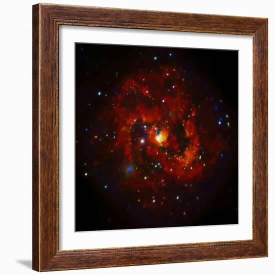 SAO: M83 Spiral Galaxy-null-Framed Premium Photographic Print