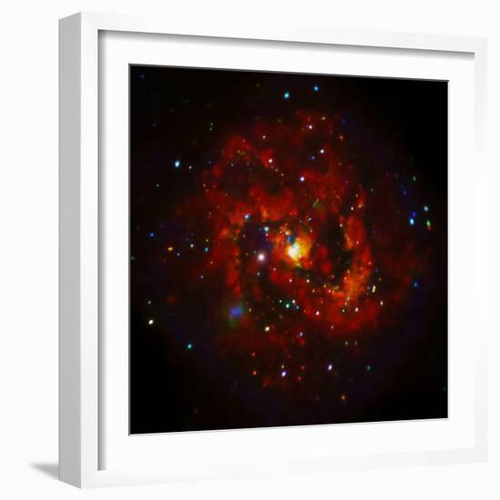 SAO: M83 Spiral Galaxy-null-Framed Premium Photographic Print