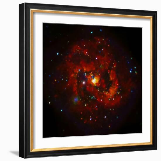 SAO: M83 Spiral Galaxy-null-Framed Premium Photographic Print