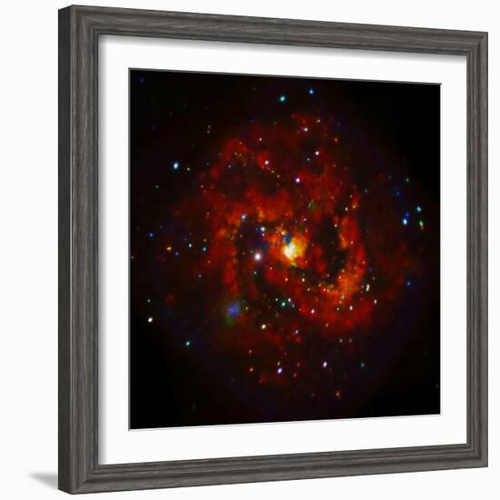 SAO: M83 Spiral Galaxy-null-Framed Photographic Print