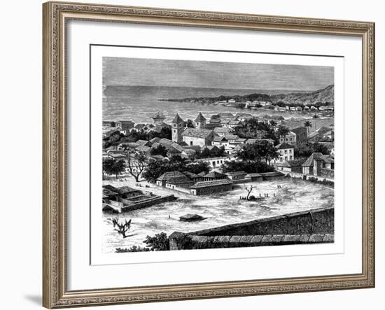 Sao Paulo, Luanda, Angola, 19th Century-Alexandre De Bar-Framed Giclee Print