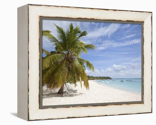 Saona Island, Dominican Republic, West Indies, Caribbean, Central America-Frank Fell-Framed Premier Image Canvas