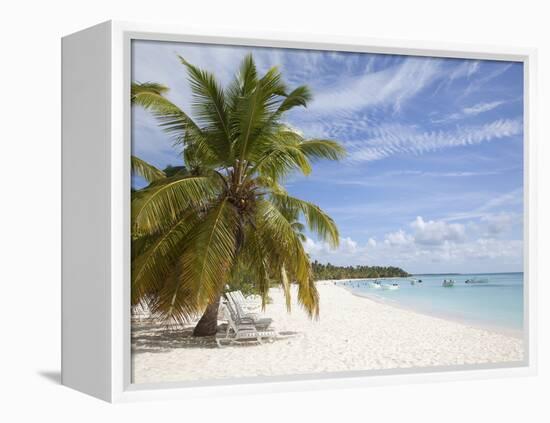 Saona Island, Dominican Republic, West Indies, Caribbean, Central America-Frank Fell-Framed Premier Image Canvas