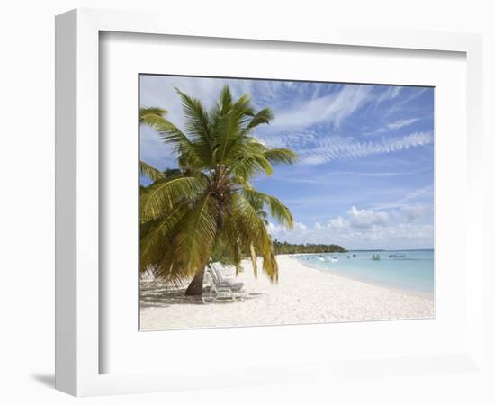 Saona Island, Dominican Republic, West Indies, Caribbean, Central America-Frank Fell-Framed Photographic Print