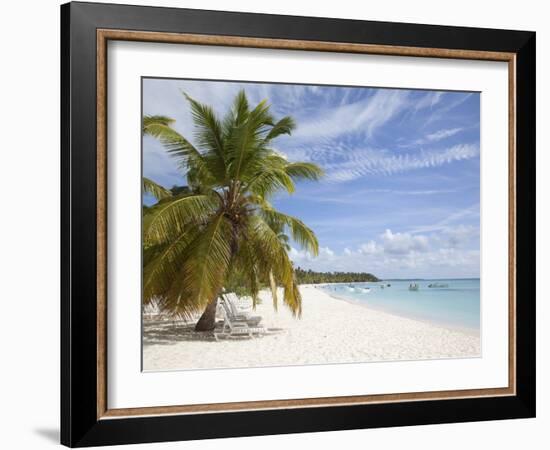 Saona Island, Dominican Republic, West Indies, Caribbean, Central America-Frank Fell-Framed Photographic Print