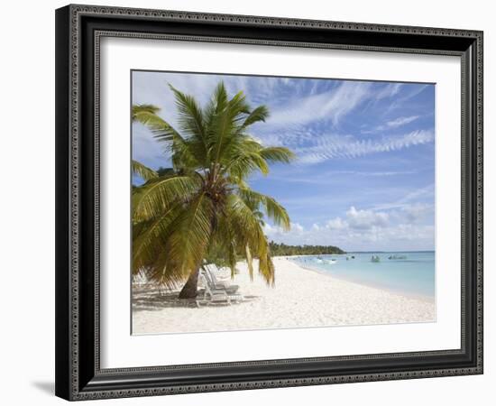 Saona Island, Dominican Republic, West Indies, Caribbean, Central America-Frank Fell-Framed Photographic Print